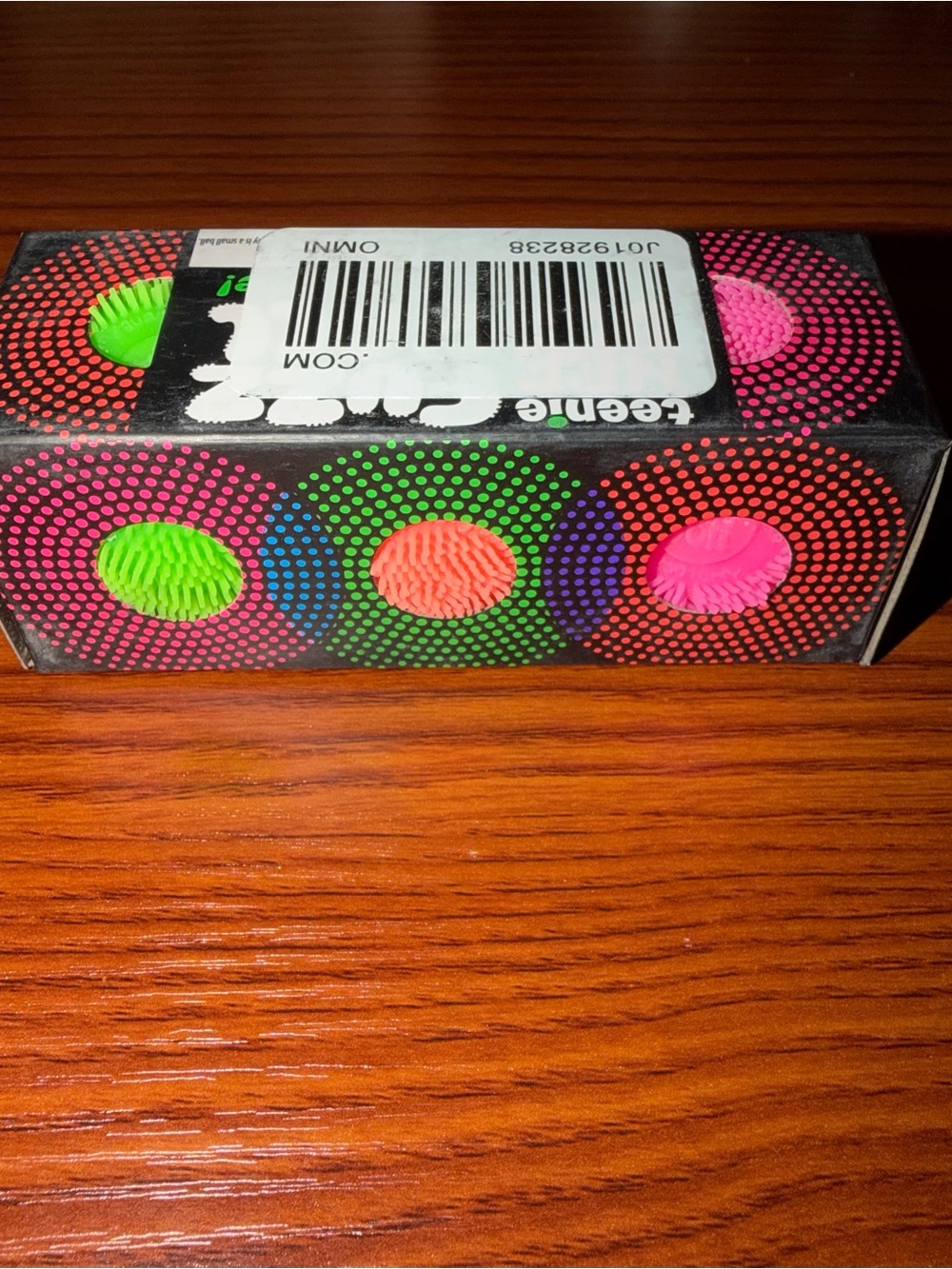 NEEDOH Fuzz Ball teenie 3 pack Green Orange Pink